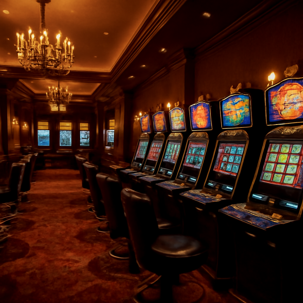 Casino interior atmosphere GunsBet login